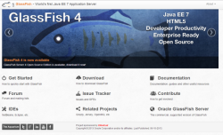 GlassFish home page