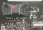 Easy to write to: SPI flash memory chip on an Intel board.