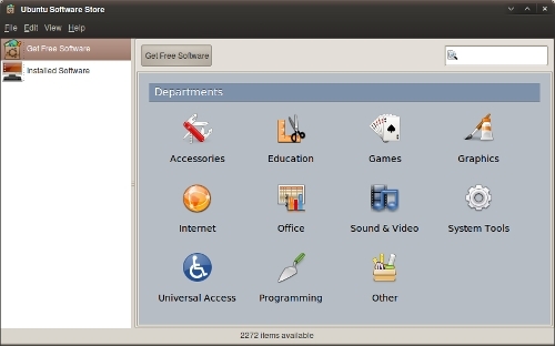 Ubuntu's Software Store