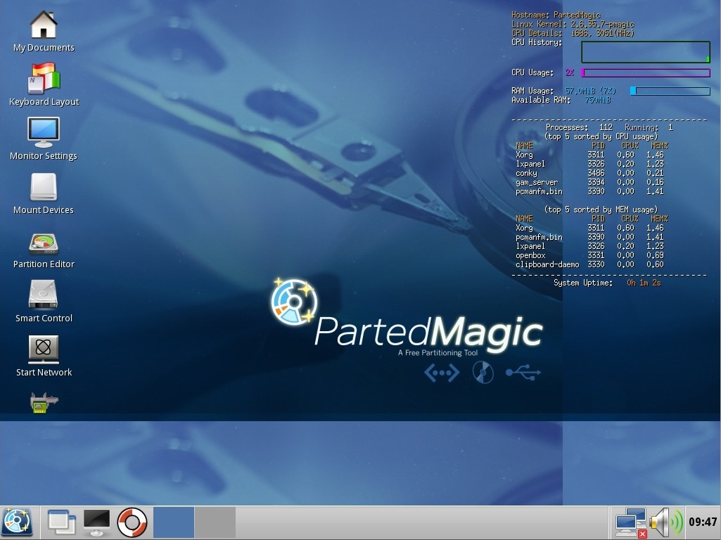 Parted Magic 5.6