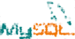 MySQL shattered logo