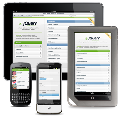 jQuery Mobile Devices