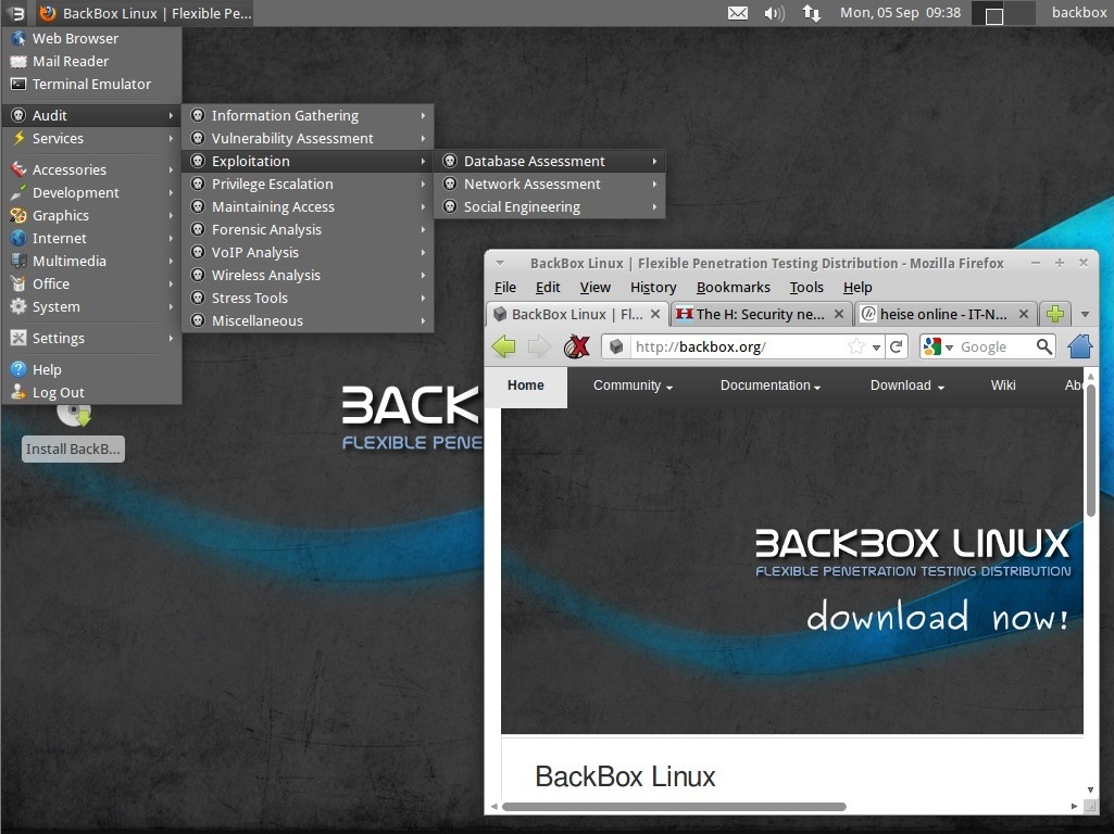 BackBox Linux 2