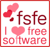 FSFE I Love Free Software logo
