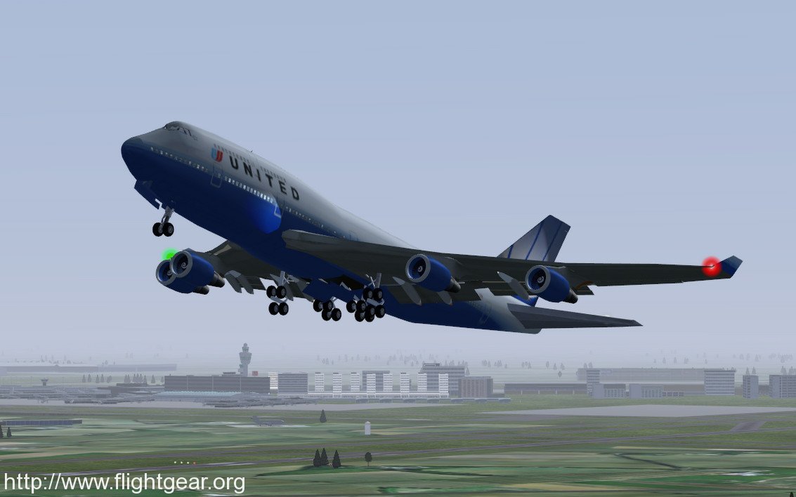 FlightGear 2.6.0 screenshot