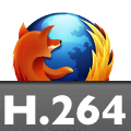 Firefox against H.264