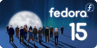 Fedora 15 logo