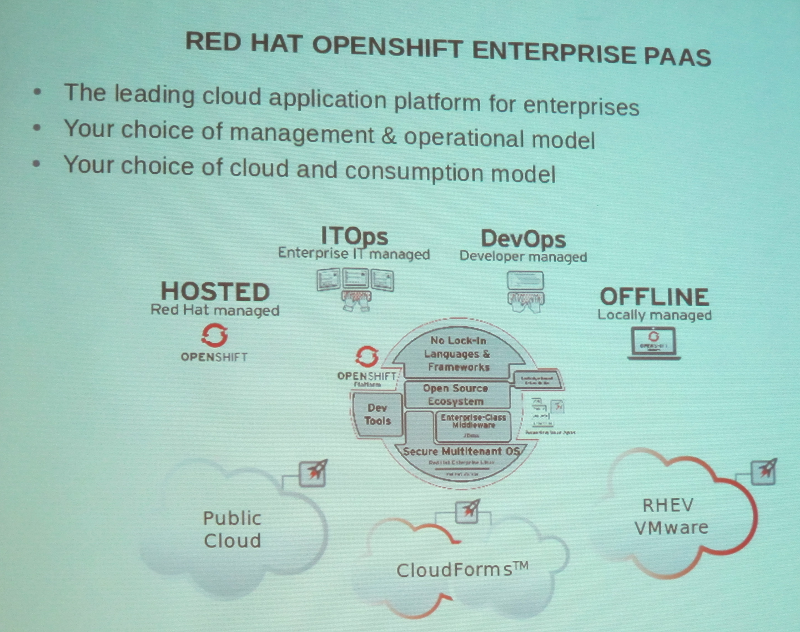 Red Hat's PaaS plans