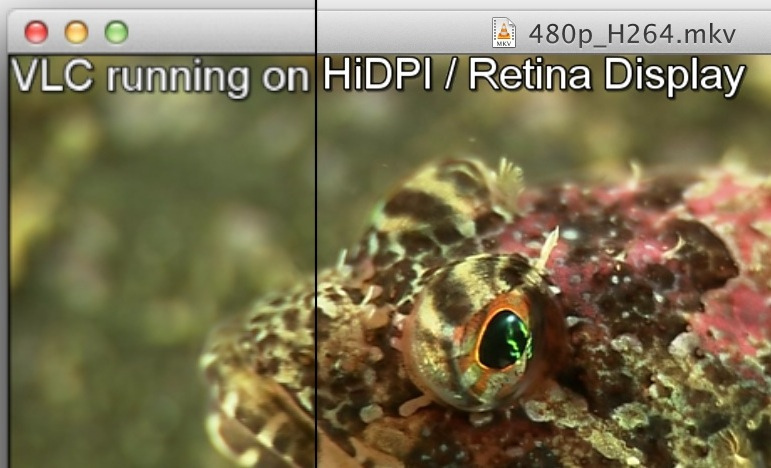 VLC 2.0.2 Retina Display