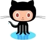 GitHub's Octocat logo