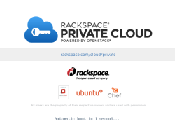 Rackspace Private Cloud boot