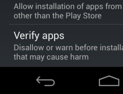 Verify apps