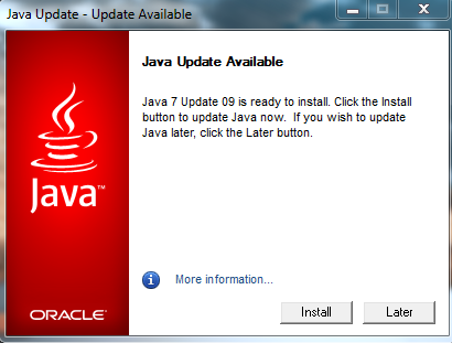 Java Update 