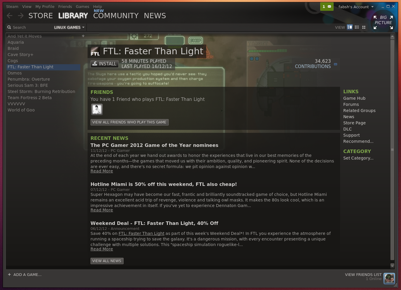 Steam for Linux beta