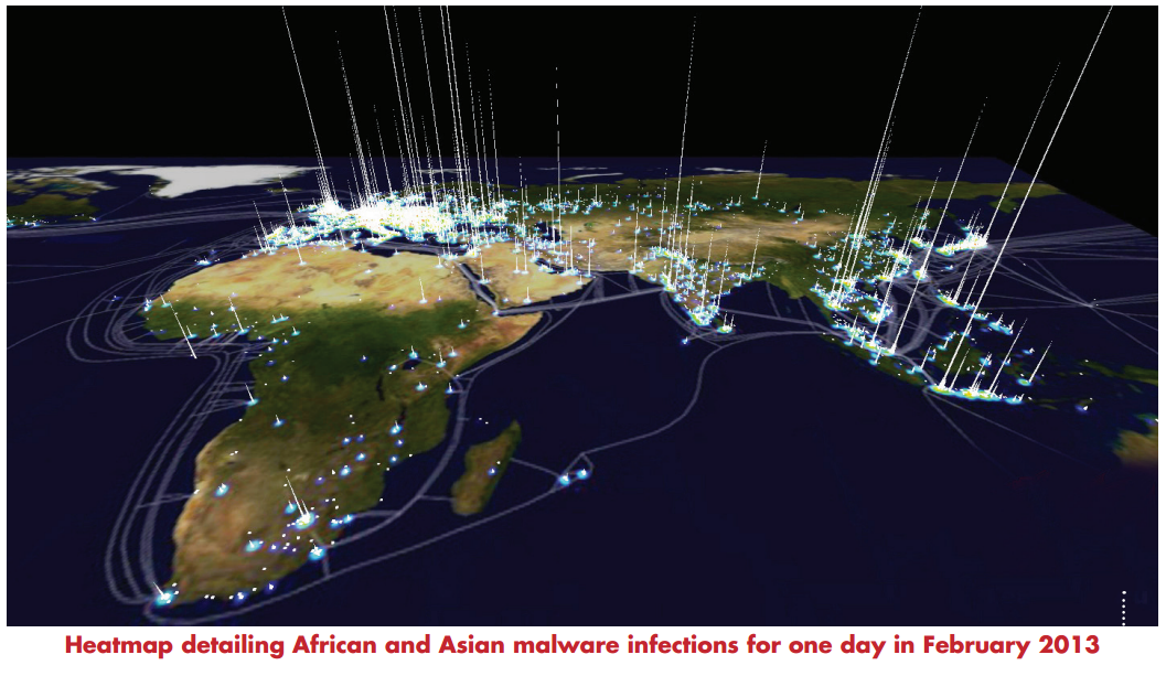 Malware-Europe,Asia,Africa